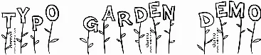 Typo Garden Demo