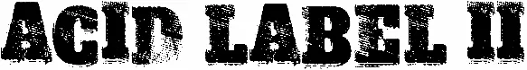 Acid Label II