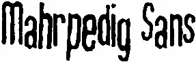 Mahrpedig Sans