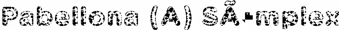 Pabellona (A) SÃ­mplex