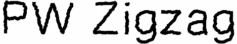 PW Zigzag