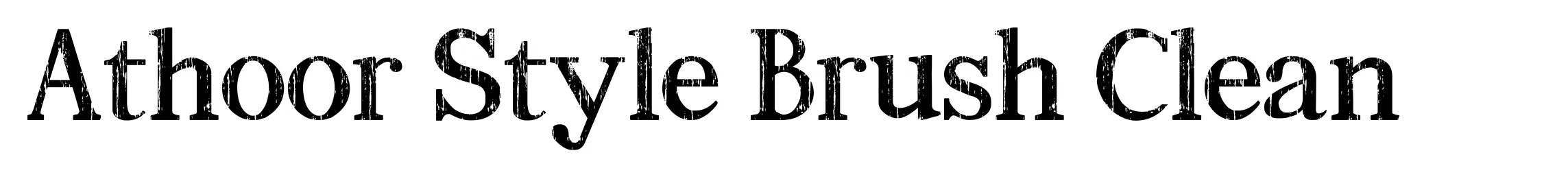 Athoor Style Brush Clean