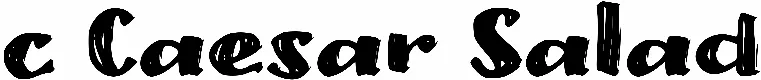 c Caesar Salad