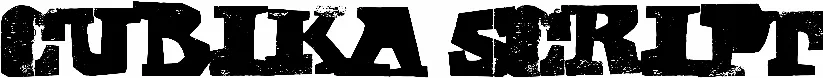 Cubika Script