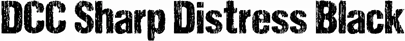 DCC Sharp Distress Black