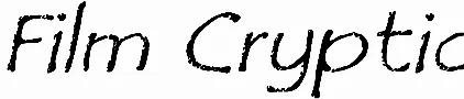 Film Cryptic