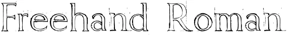 Freehand Roman