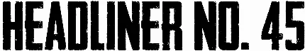 Headliner No. 45