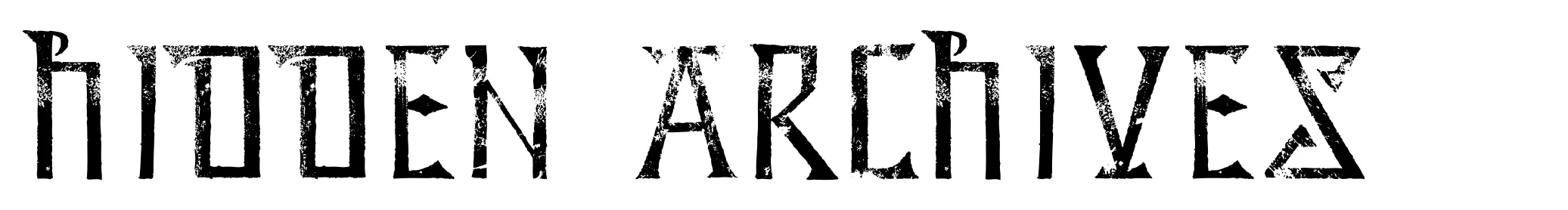 Hidden Archives