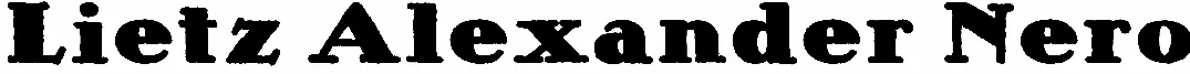 Lietz Alexander Nero