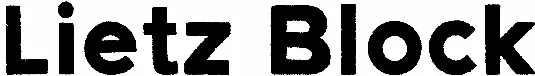 Lietz Block