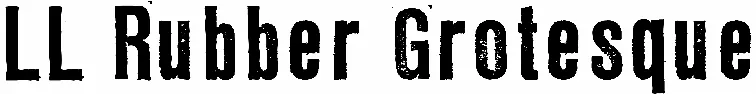 LL Rubber Grotesque