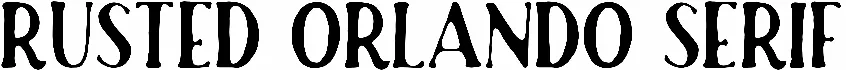 Rusted Orlando Serif