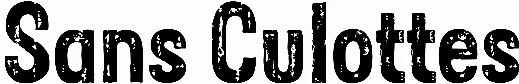 Sans Culottes
