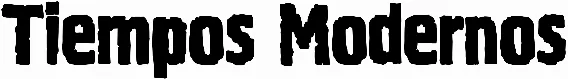 Tiempos Modernos
