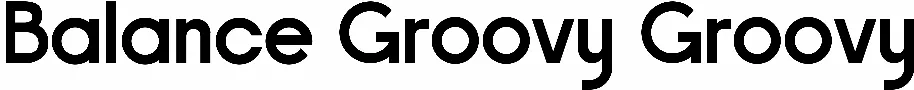 Balance Groovy Groovy
