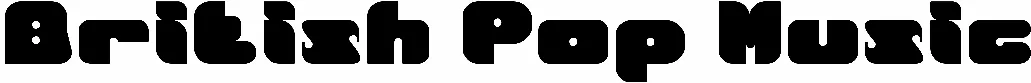 British Pop Music