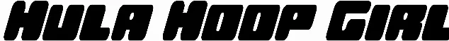 Hula Hoop Girl