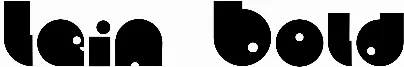 Lein Bold