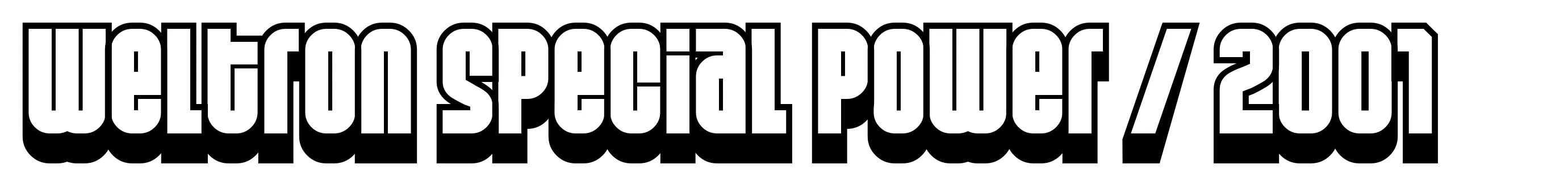 Weltron Special Power 2001