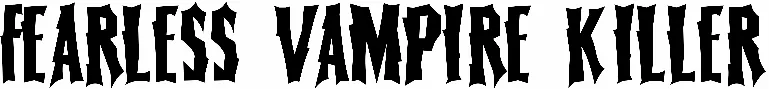 Fearless Vampire Killer