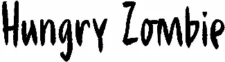 Hungry Zombie