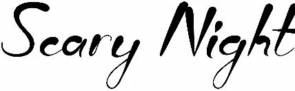 Scary Night