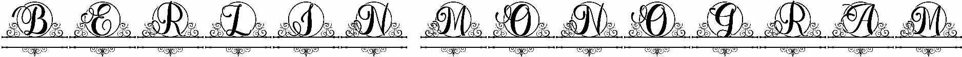 Berlin Monogram