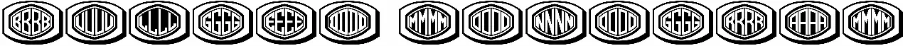 Bulged Monogram