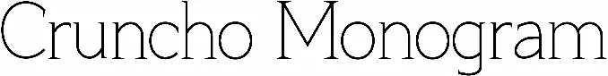 Cruncho Monogram