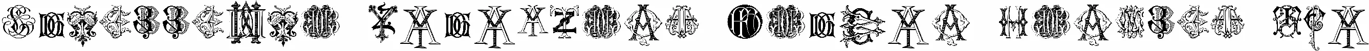 Intellecta Monograms Random Samples Two