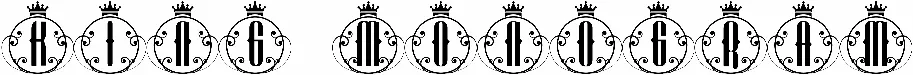 King Monogram