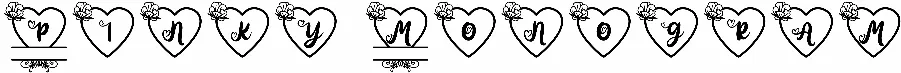 Pinky Monogram