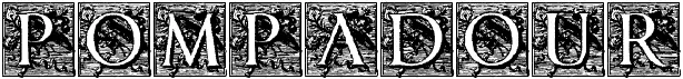 Pompadour Initials
