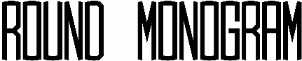Round Monogram