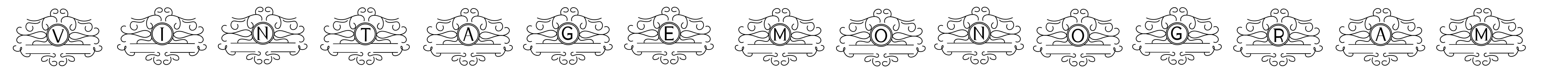 Vintage Monogram