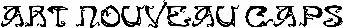 Art Nouveau Caps