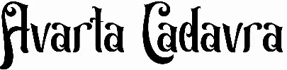 Avarta Cadavra