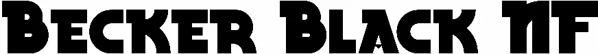 Becker Black NF