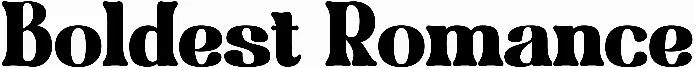 Boldest Romance
