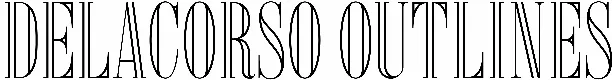 Delacorso Outlines