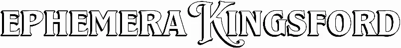 Ephemera Kingsford