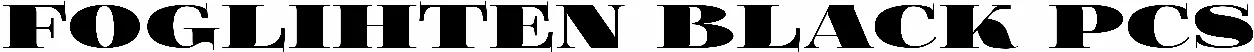 Foglihten Black Pcs