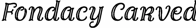 Fondacy Carved