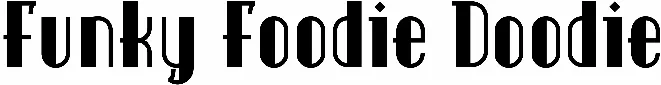 Funky Foodie Doodie