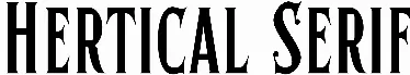 Hertical Serif