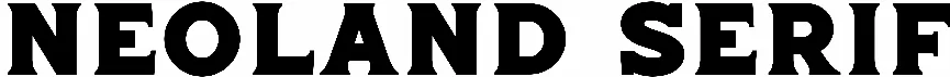 Neoland Serif