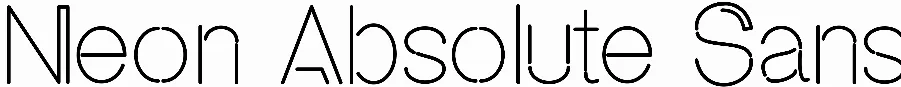 Neon Absolute Sans