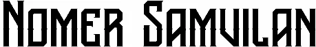 Nomer Samvilan