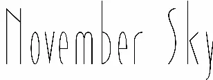 November Sky
